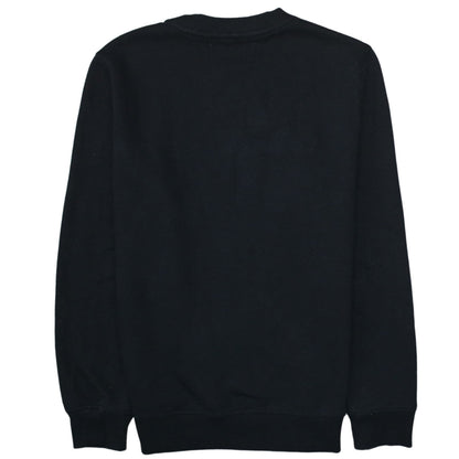 Calvin Klein Jeans Men Black Crew Neck Cotton Blend Sweatshirt L