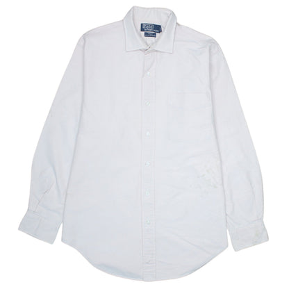 Ralph Lauren Men's White Oxford Button-Down Shirt Size 15 Classic Fit