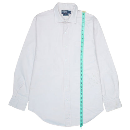 Ralph Lauren Men's White Oxford Button-Down Shirt Size 15 Classic Fit