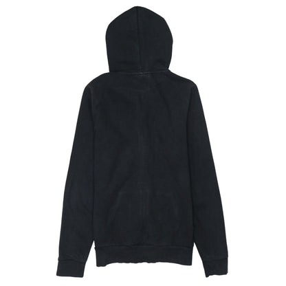 Puma Women's Black Full Zip Hoodie Size 10 Cotton Blend