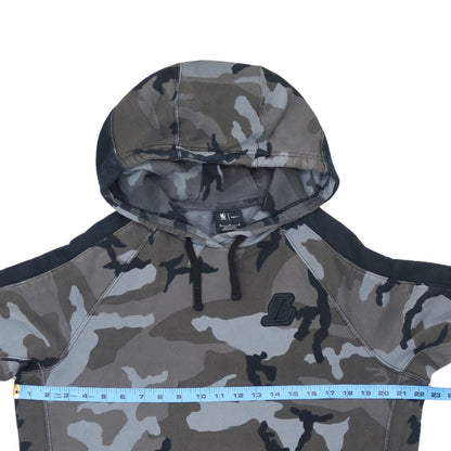 Nike NBA Men's Grey Camouflage Pullover Hoodie Size M