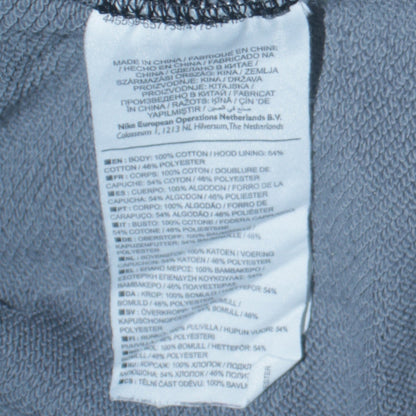 Nike NBA Men's Grey Camouflage Pullover Hoodie Size M