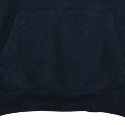 Ellesse Mens Black Pullover Hoodie Small Logo Fleece Sweatshirt
