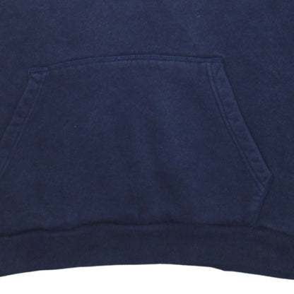 Fila Women Navy Blue Pullover Hoodie Size L 14 Cotton Blend