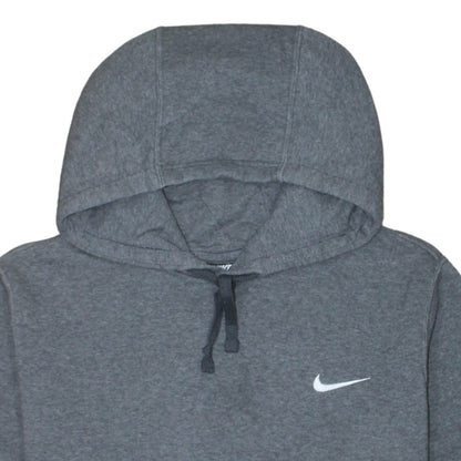 Nike Men's Grey Pullover Hoodie Small Fleece Regular Fit