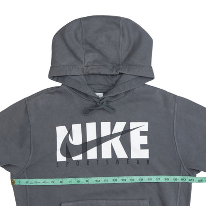 Nike Men's Grey Sportswear Pullover Hoodie Size S