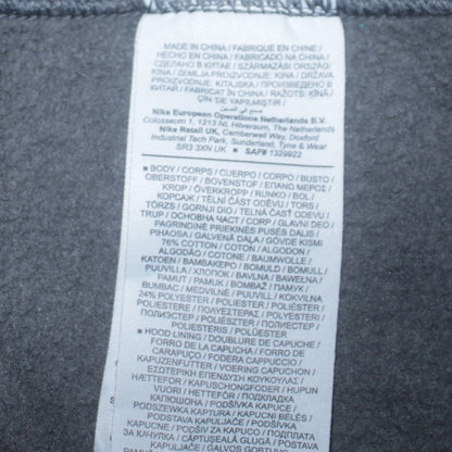 Nike Men's Grey Sportswear Pullover Hoodie Size S