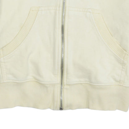 Tommy Hilfiger Denim Women's Beige Full Zip Hoodie Size M