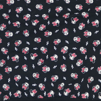 Disney Women Black Minnie Mouse Print Sweatshirt XL