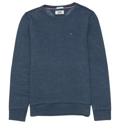 Tommy Jeans Men's Blue Regular Fit Crew Neck Sweatshirt XS