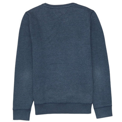 Tommy Jeans Men's Blue Regular Fit Crew Neck Sweatshirt XS