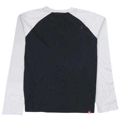 Puma Men's Black Long Sleeve Graphic Sports T-Shirt Size L