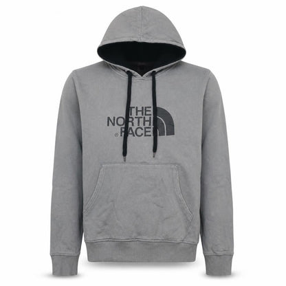 The North Face Men's Grey Medium Pullover Hoodie Sweatshirt