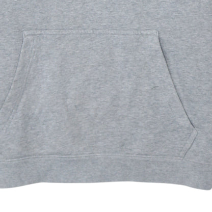 Nike Men's Grey Pullover Hoodie Small Fleece Logo Sweatshirt