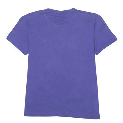 Ralph Lauren Men's Purple Cotton Crew Neck T-Shirt Size S
