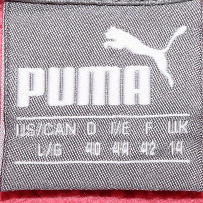 Puma Women's Pink Pullover Hoodie Size 14 Logo Print Casual