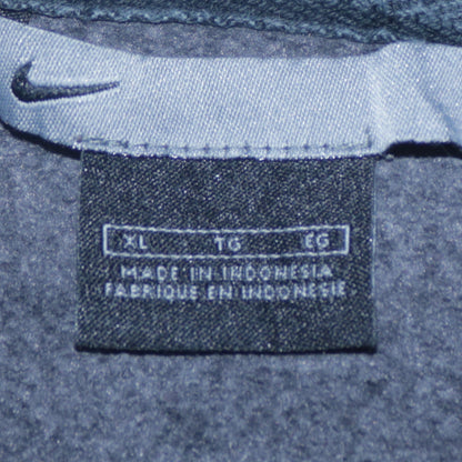 Nike Mens Black XL Pullover Hoodie Sweatshirt with Logo Embroidery