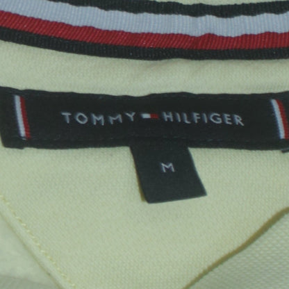 Tommy Hilfiger Men Yellow Logo Pullover Sweatshirt M