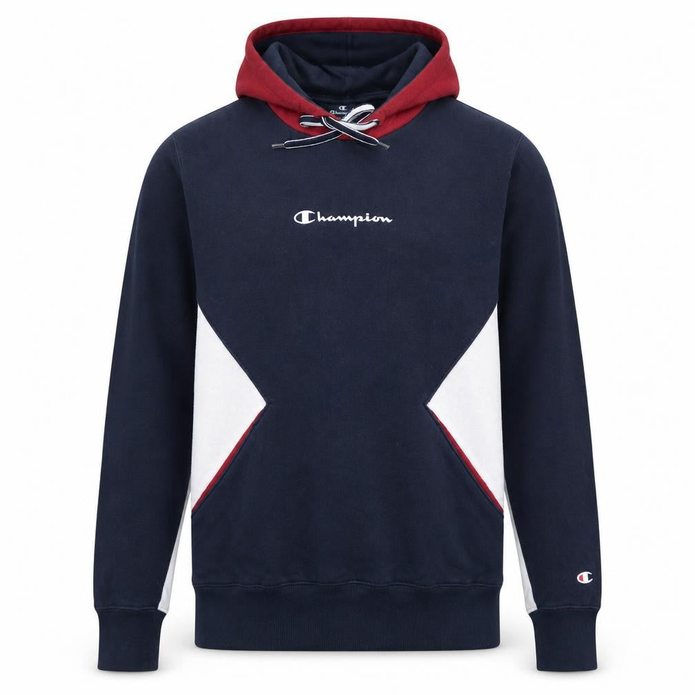 Champion Men's Multicoloured Pullover Hoodie Medium Sports Style