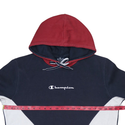 Champion Men's Multicoloured Pullover Hoodie Medium Sports Style
