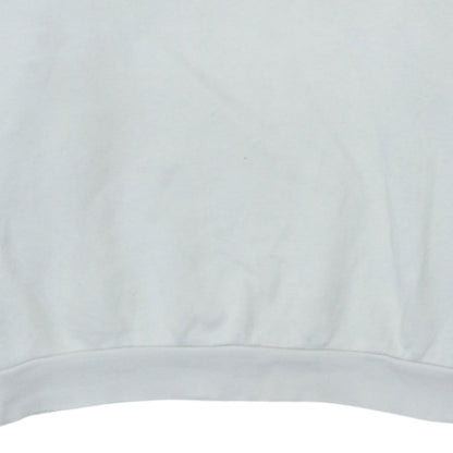 Fila Men's Grey V-Neck Pullover Sweatshirt M Classic Sportswear