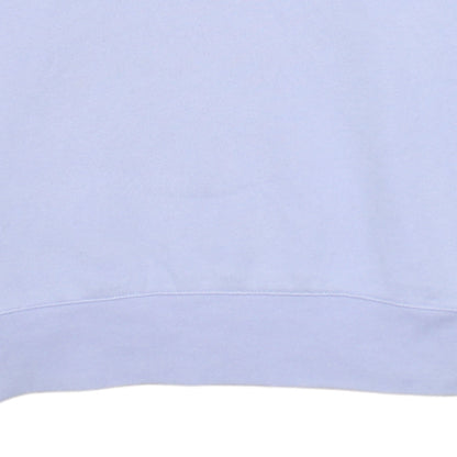 Adidas Women Purple White V-Neck Pullover Sweatshirt Size 12