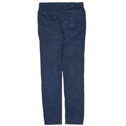 Tommy Hilfiger Men Blue Chino Trousers 31/34 Regular Fit