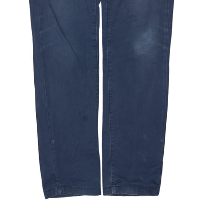Tommy Hilfiger Men Blue Chino Trousers 31/34 Regular Fit