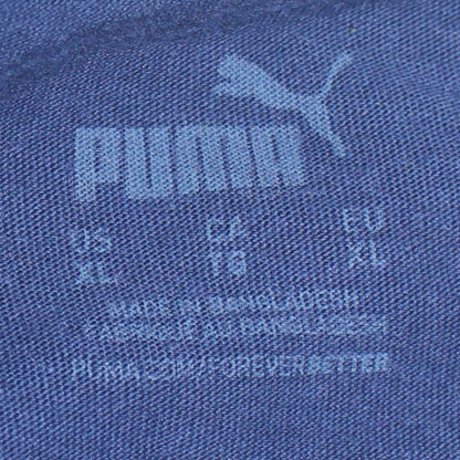 Puma Mens Blue XL Tank Top Sleeveless Jersey Gym Vest