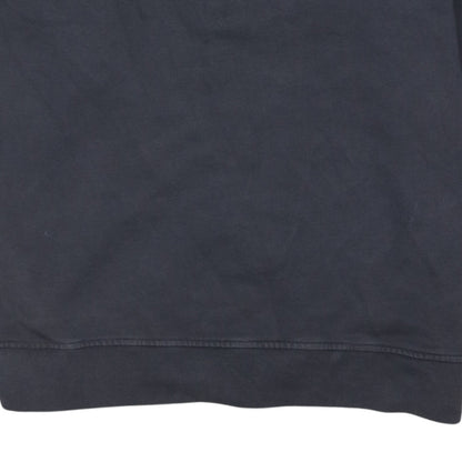 Levi's Men's Black XL Relaxed Fit Crew Neck Logo Sweatshirt
