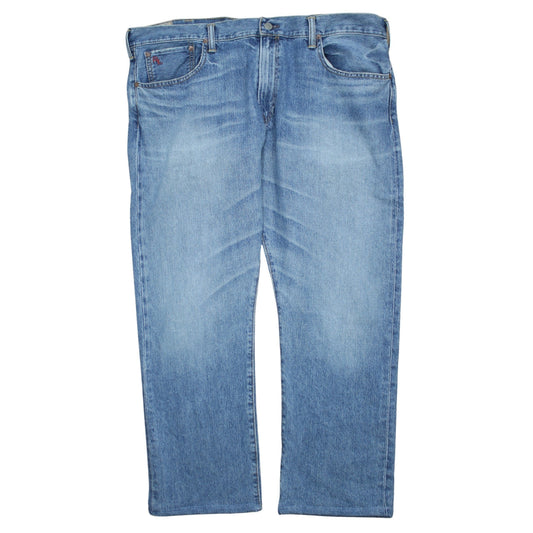 Ralph Lauren Men's Blue Straight Fit Jeans 40W 30L Denim