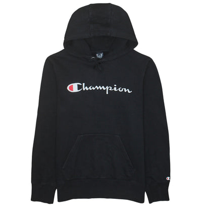Champion Men's Black Medium Pullover Hoodie Sweatshirt
