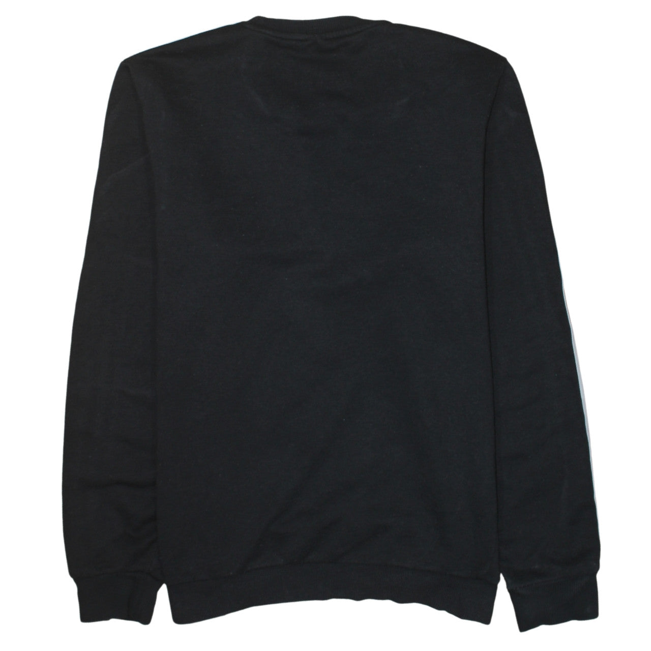 Adidas Men's Black Pullover Sweatshirt M Regular Fit Crew Neck