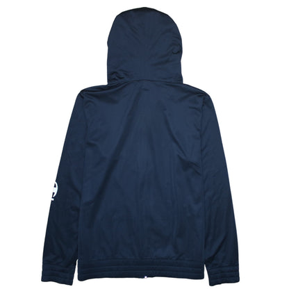 Champion Men's Blue Full Zip Hoodie XL Polyester Sportswear