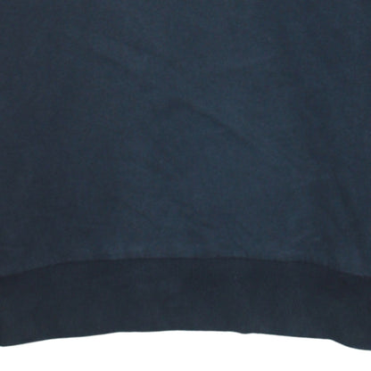 Hugo Boss Mens Blue Crew Neck Embroidered Logo Sweatshirt Size M