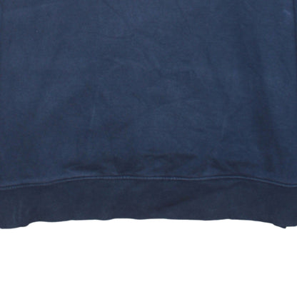Ellesse Men Blue 2XL Crew Neck Pullover Sweatshirt Retro Logo