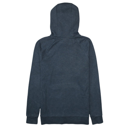 Nike Men's Blue Pullover Hoodie Small Logo Graphic Regular Fit