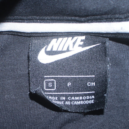 Nike Men's Blue Pullover Hoodie Small Logo Graphic Regular Fit