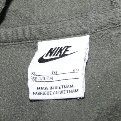 Nike Boys Green Pullover Hoodie XL 158-170cm Cotton Blend Sweatshirt
