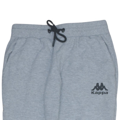 Kappa Men’s Grey Joggers Small Regular Fit Elastic Waist