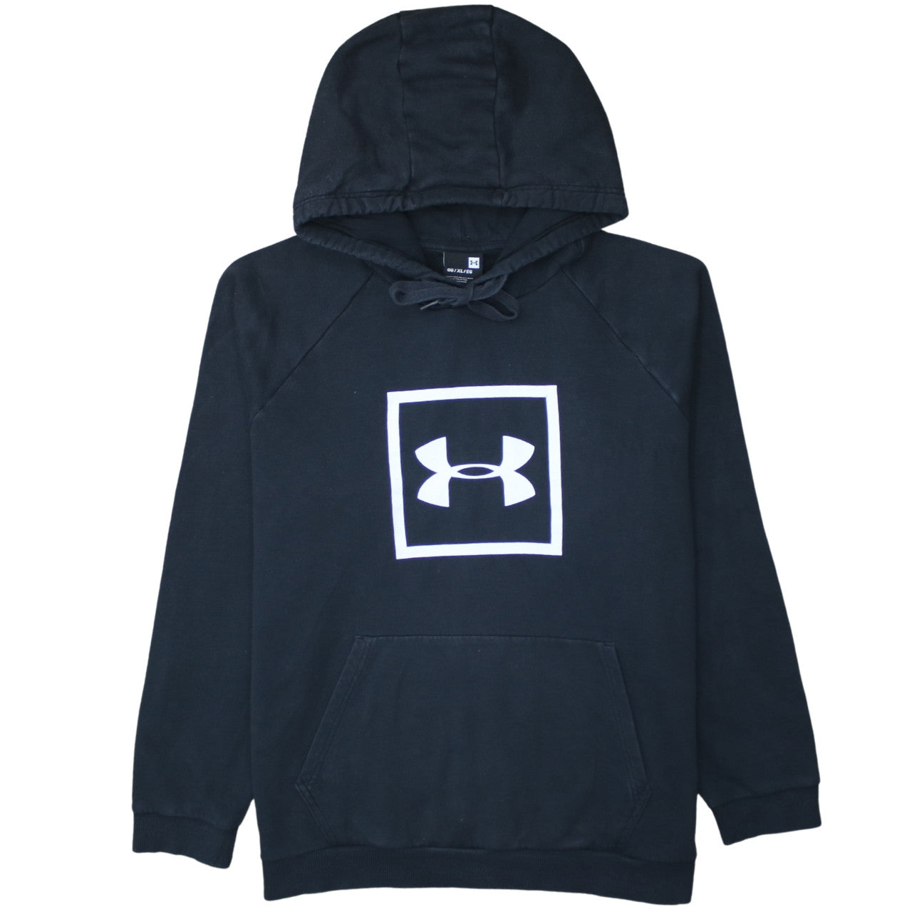Under Armour Men's Black XL Pullover Hoodie Logo Fleece Sweatshirt