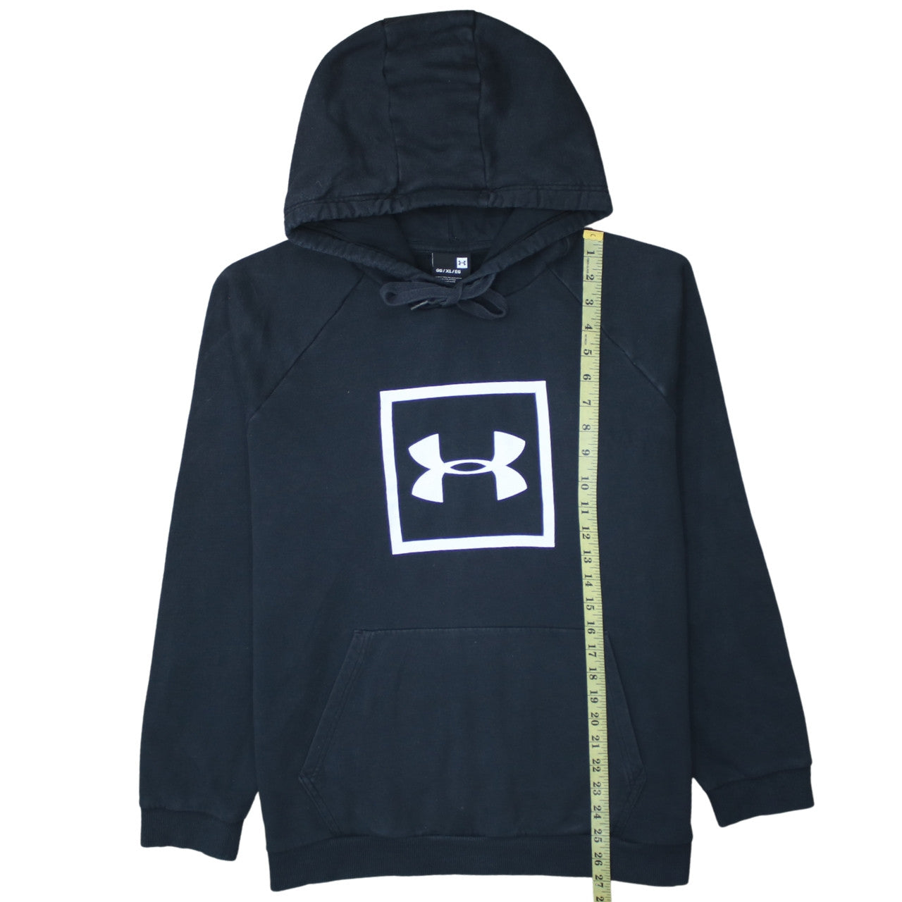 Under Armour Men's Black XL Pullover Hoodie Logo Fleece Sweatshirt