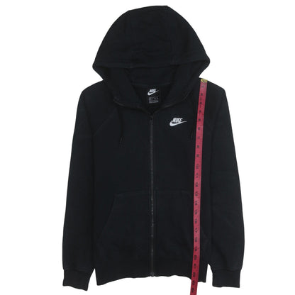 Nike Men's Black XS Full Zip Hoodie Sweatshirt Logo Fleece