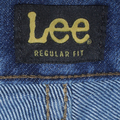 Lee Men’s Blue Regular Fit Straight Jeans 46x32 Denim