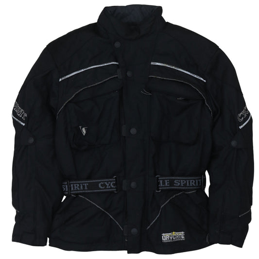 Cycle Spirit Men's Black S Waterproof Motorcycle Jacket