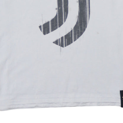 Adidas Men’s White Juventus Graphic T-Shirt Size M Sports Fan Tee