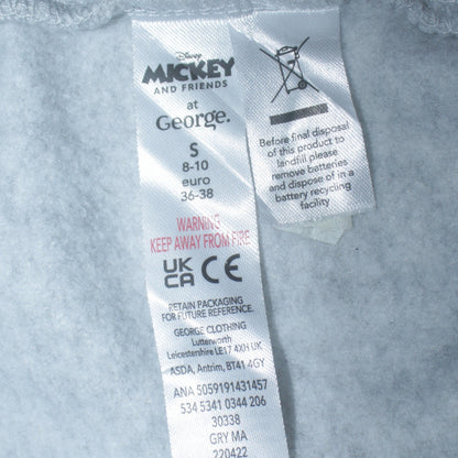 Disney Mickey & Friends Women's Grey Christmas Sweatshirt Size S