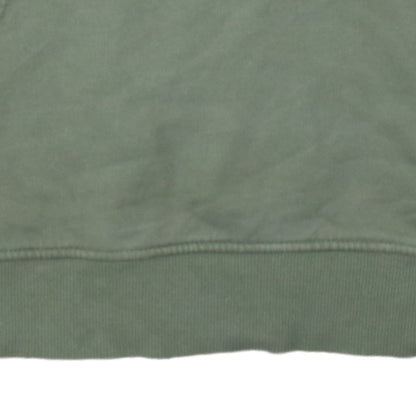 The North Face Mens Green Pullover Hoodie Size S Outdoor Logo
