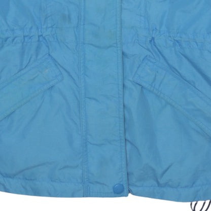 Columbia Women’s Blue Hooded Parka Jacket Size M Water Resistant Outdoor