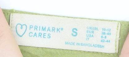 Primark Womens Green Short Sleeve Basic T-Shirt Size S